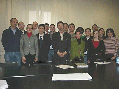 Allievi e direttori del Master 2003-2004